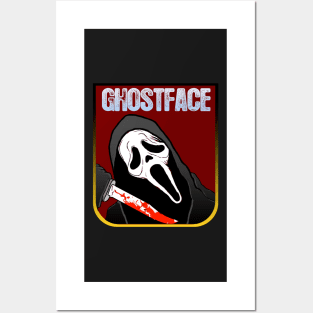 Scream VI  (Scream 6)  ghostface ghost face scary horror movie graphic design by ironpalette Posters and Art